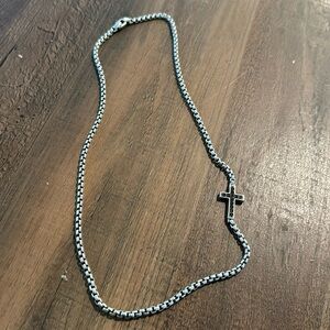 Streamline® Cross Station Necklace